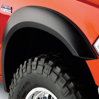 Husky Liners® - Flat Matte Black Front and Rear Fender Flares