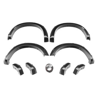 Husky Liners® - Pocket Matte Black Front and Rear Fender Flares