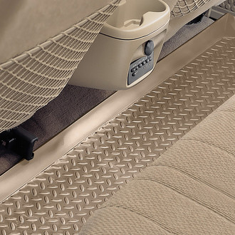 Husky Liners® - Classic Style™ 3rd Row Tan Floor Liner