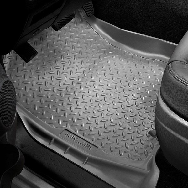  Husky Liners® - Classic Style™ 1st Row Gray Floor Liners