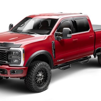 Husky Liners® - RVL Smooth Black Front and Rear Fender Flares