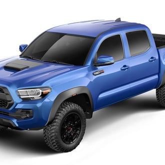 Husky Liners® - RVL Smooth Black Front and Rear Fender Flares