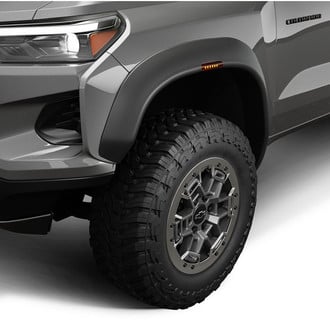 Husky Liners® - RVL Smooth Black Front and Rear Fender Flares