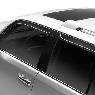 Husky® - Tape-On Low Profile Ventvisor™ Smoke Front Window Deflectors