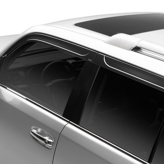Husky® - Tape-On Low Profile Ventvisor™ Smoke Front and Rear Window Deflectors