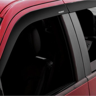 Husky® - Tape-On Low Profile Ventvisor™ Smoke Front and Rear Window Deflectors