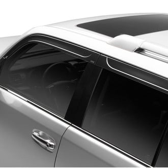 Husky® - Tape-On Low Profile Ventvisor™ Smoke Front and Rear Window Deflectors