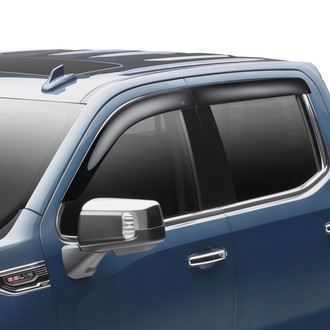 Husky® - Tape-On Low Profile Ventvisor™ Smoke Front and Rear Window Deflectors