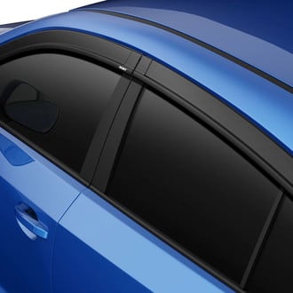 Husky® - Tape-On Low Profile Ventvisor™ Smoke Front and Rear Window Deflectors