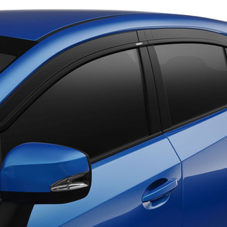 Husky® - Tape-On Low Profile Ventvisor™ Smoke Front and Rear Window Deflectors