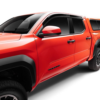 Husky® - Tape-On Low Profile Ventvisor™ Smoke Front and Rear Window Deflectors