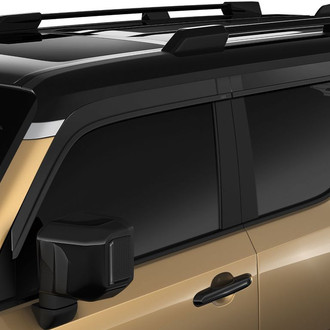 Husky® - Tape-On Low Profile Ventvisor™ Smoke Front and Rear Window Deflectors