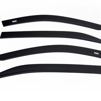 Husky® - Tape-On Low Profile Ventvisor™ Smoke Front and Rear Window Deflectors