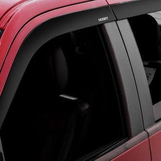 Husky® - In-Channel Low Profile Ventvisor™ Smoke Front and Rear Window Deflectors