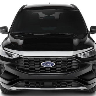 Husky® - Aeroskin™ Chrome Hood Shield