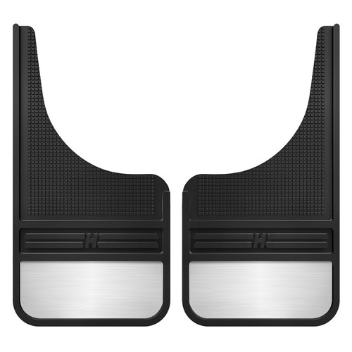 Rubber Frt Mud Flaps-12' W/weight