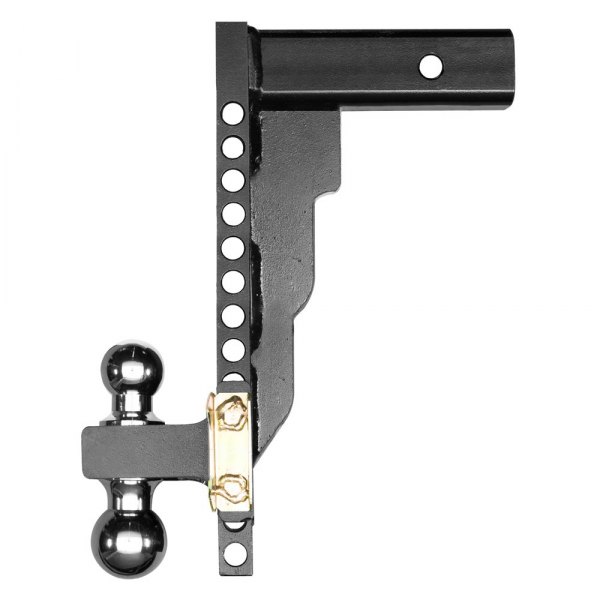 Class 3 / 4 Adjustable 14" Drop Ball Mount for 2-1/2" Receivers