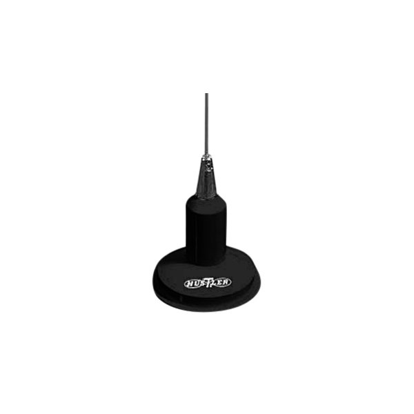 Hustler Antennas® - Black Base Load Magnetic Mount CB Antenna with coax and connector