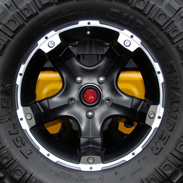Hyline Offroad® - Black Powdercoat 3-rd Brake Light For Tire Carrier