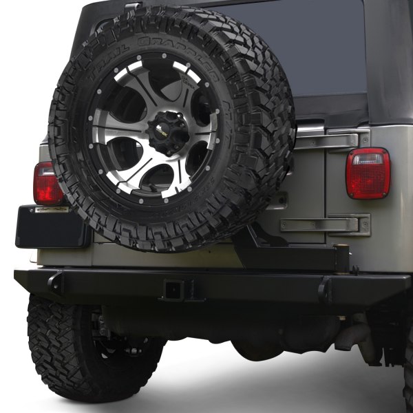 Hyline Offroad® - Black Rear Swing out Tire Carrier Assembly