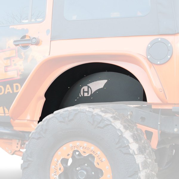 Hyline Offroad® - Raw Aluminum Rear Inner Fender Liners