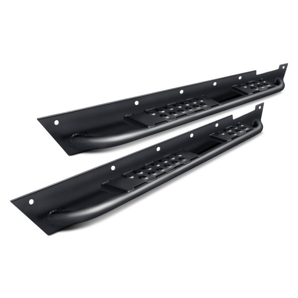 Hyline Offroad® - Black Rock Sliders with Tube Steps