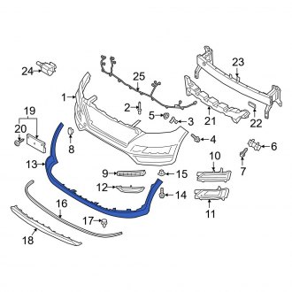 Hyundai OE - Front Lower Bumper Cover