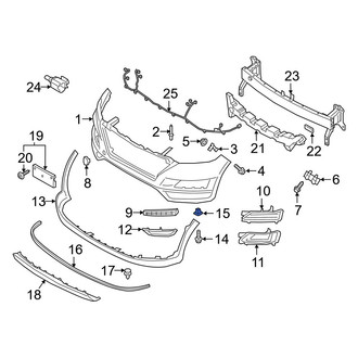 Hyundai OE - Bumper Cover Nut