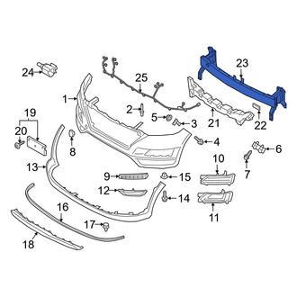 Hyundai OE - Rear Bumper Impact Bar