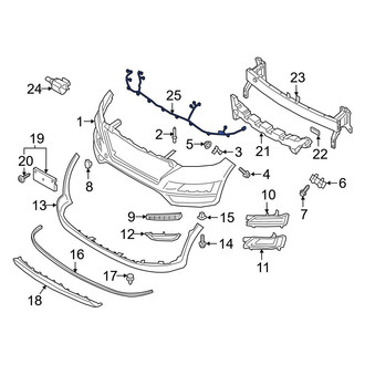 Hyundai OE - Front Fog Light Wiring Harness