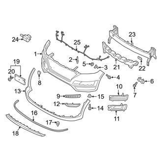 Hyundai OE - Front Bumper & Grille - Bumper & Components