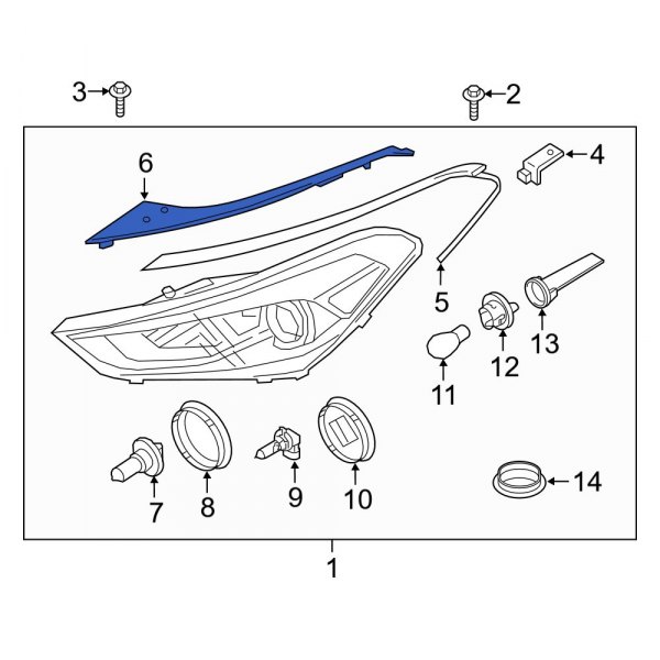 Headlight Bracket