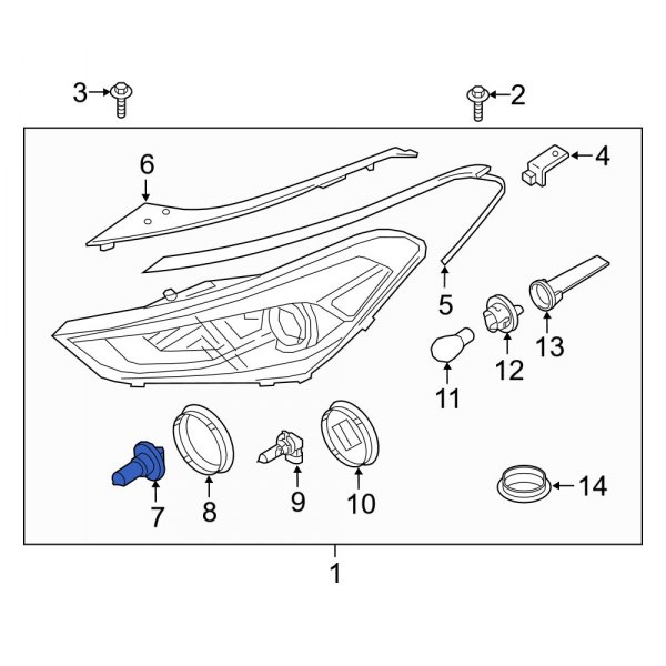 Headlight Bulb