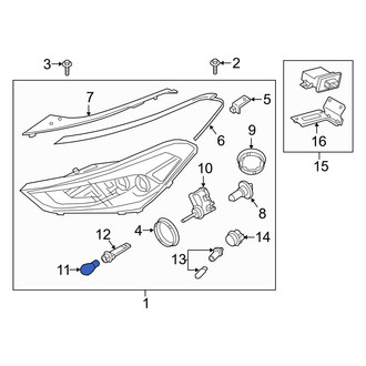 Hyundai OE - Front Turn Signal Light Bulb