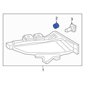 Hyundai OE - Rear Tail Light Assembly Cap