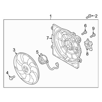 Hyundai OE - Cooling Fan (1.6L Gas)
