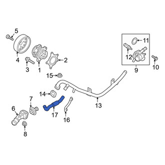 Hyundai OE - Upper Radiator Coolant Hose