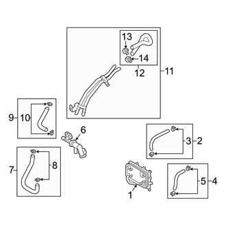 Hyundai OE - Cooling - Trans Oil Cooler