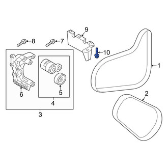 Hyundai OE - Engine Water Pump Bolt