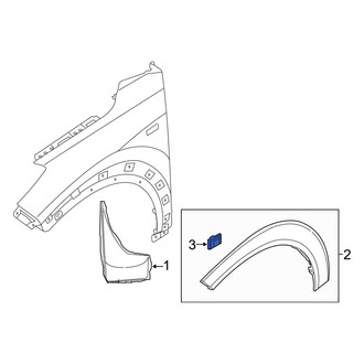 Hyundai OE - Door Molding Clip