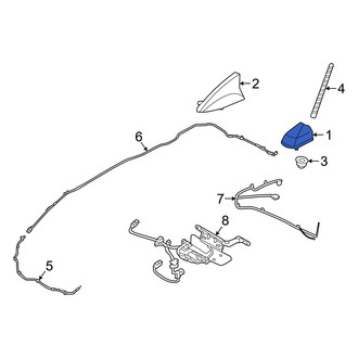 Hyundai OE - Radio Antenna Base