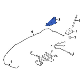 Hyundai OE - Radio Antenna Base