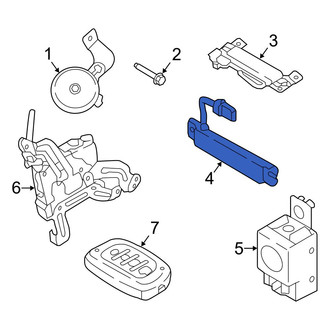Hyundai OE - Outer Keyless Entry Antenna