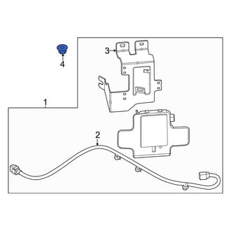 Hyundai OE - Blind Spot Detection System Warning Sensor Nut