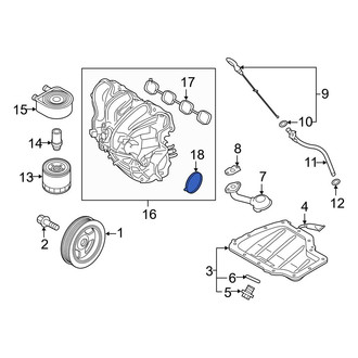 Hyundai OE - Engine Intake Manifold Gasket