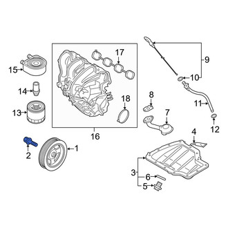 Hyundai OE - Engine Crankshaft Pulley Bolt