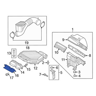Hyundai OE - Engine Air Intake Hose