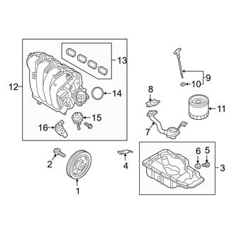 Hyundai OE - Engine / Transaxle - Engine Parts (2.0L)
