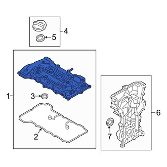 Hyundai OE - Engine Valve Cover