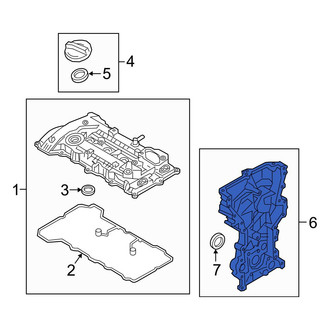Hyundai OE - Engine Timing Cover